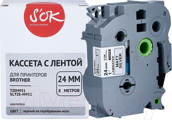 Изображение товара Картридж S'OK SLTZEM951 (с лентой)