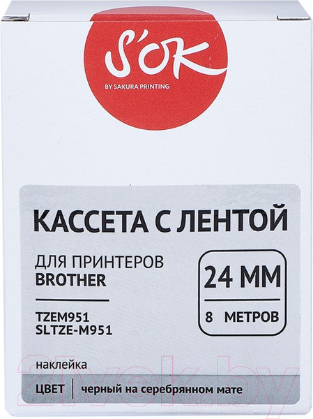 Изображение товара Картридж S'OK SLTZEM951 (с лентой)