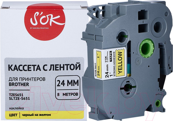 Изображение товара Картридж S'OK SLTZES651 (с лентой)