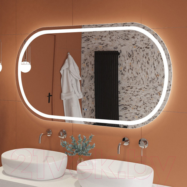 Изображение товара Зеркало Cezares CZR-SPC-GIUBILEO-1400-800-TCH-WARM