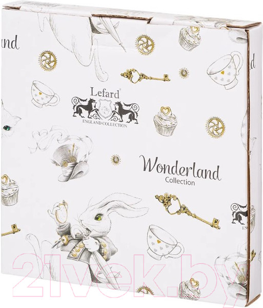 Изображение товара Тарелка закусочная (десертная) Lefard Wonderland. Сердце / 590-449