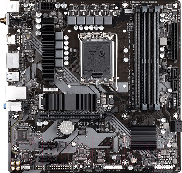 Изображение товара Материнская плата Gigabyte B760M DS3H AX DDR4