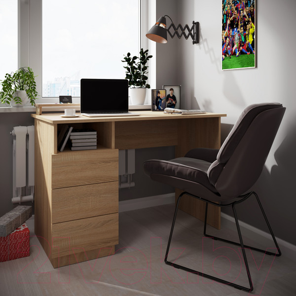 Изображение товара Письменный стол Mio Tesoro Велия МВ-08 (дуб сонома)