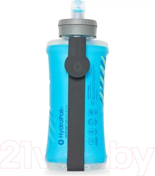 Изображение товара Бутылка для воды HydraPak SkyFlask SP557HP (0.5л, голубой)