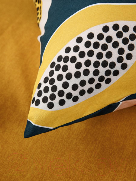 Изображение товара Комплект постельного белья Ночь нежна Папайя Стандарт 1.5сп 70x70 / 70946-1+70648-17