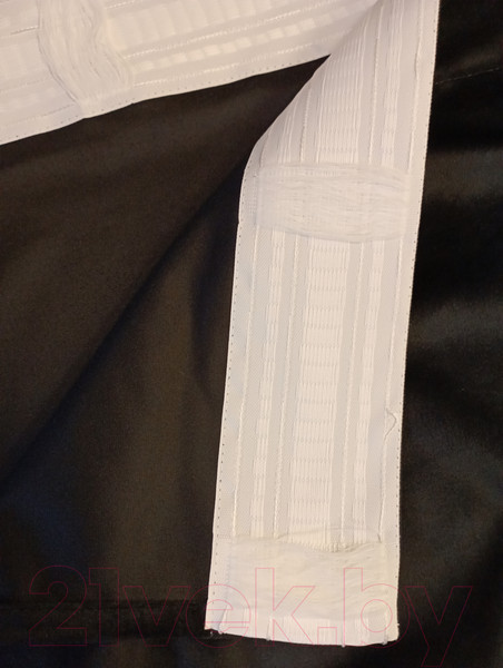 Изображение товара Комплект штор Модный текстиль 112MTBARHAT40 (260x250, 2шт, черный)