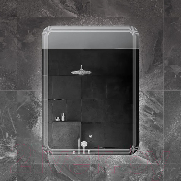 Изображение товара Зеркало Cezares CZR-SPC-DUET-600-800-LED-TCH