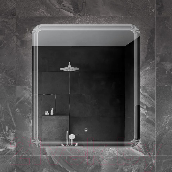 Изображение товара Зеркало Cezares CZR-SPC-DUET-700-800-LED-TCH