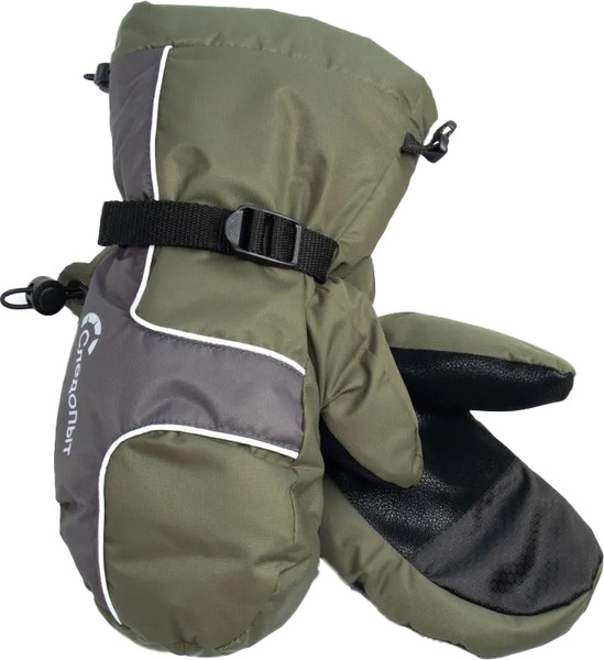 Изображение товара Варежки для охоты и рыбалки Сибирский Следопыт Snowmobil PF-GL20 (XL, черный/оливковый)