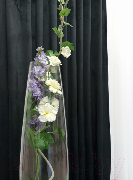 Изображение товара Комплект штор Модный текстиль 112MTBARHAT40 (270x200, 2шт, черный)