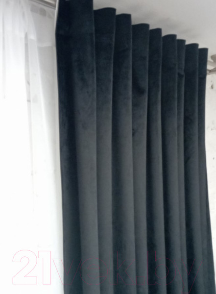 Изображение товара Штора Модный текстиль 112MTBARHAT40 (250x250, черный)