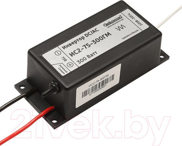 Изображение товара Автомобильный инвертор Сибконтакт ИС2-75-300ГМ