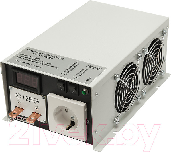 Изображение товара Автомобильный инвертор Сибконтакт ИС-12-1500У