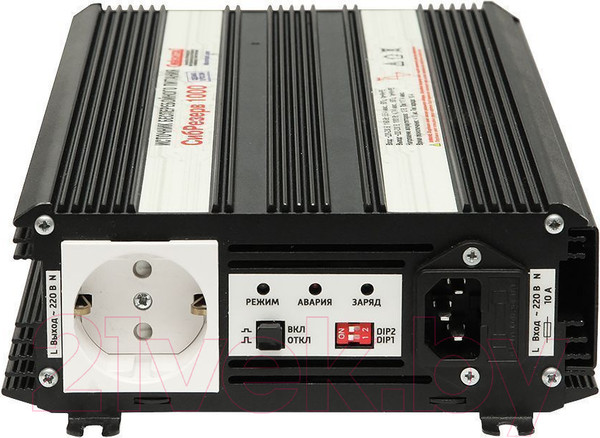 Изображение товара Автомобильный инвертор Сибконтакт СибРезерв 1000