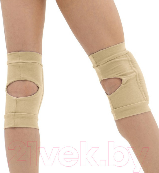 Изображение товара Наколенники защитные Grace Dance 9246707 (M, телесный)