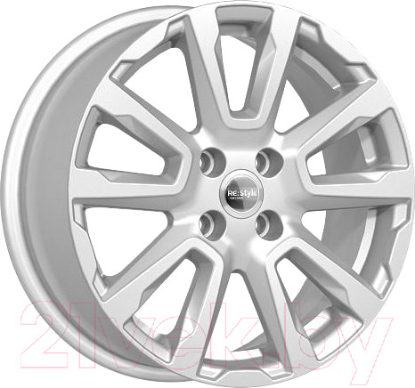 Изображение товара Литой диск K&K КС1026 Vesta Cross 16x6.5" 4x100мм DIA 60.1мм ET 43мм Сильвер