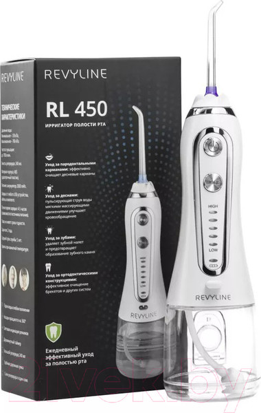 Изображение товара Ирригатор Revyline RL450 / 5164 (белый)