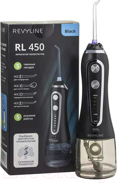 Изображение товара Ирригатор Revyline RL450 / 5241 (черный)