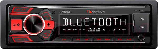 Изображение товара Бездисковая автомагнитола Nakamichi NQ513BR