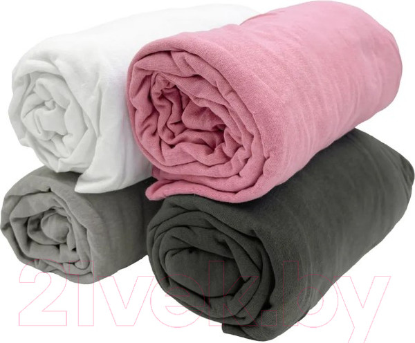 Изображение товара Простыня Casa Conforte 200x200x20 / 6183073 (пыльная роза)