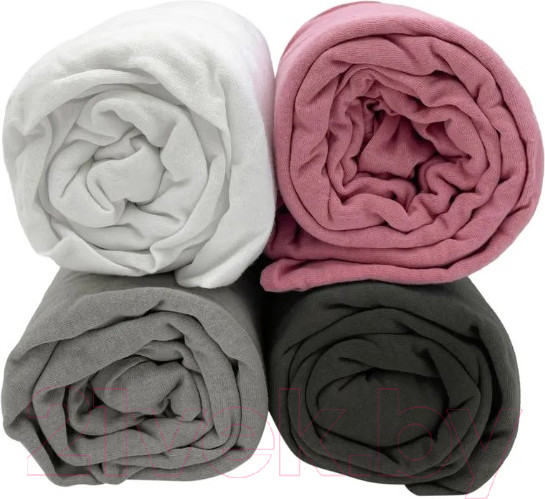 Изображение товара Простыня Casa Conforte 200x200x20 / 6183073 (пыльная роза)