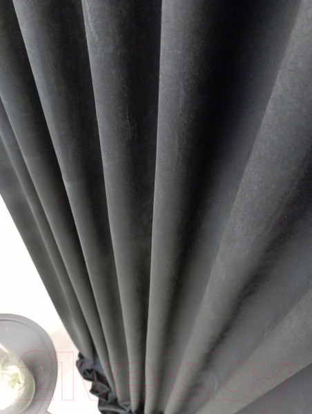 Изображение товара Штора Модный текстиль 112MTBARHAT40 (260x300, черный)