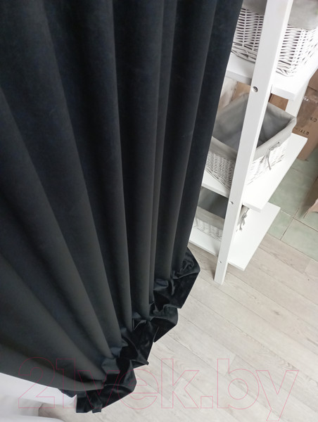 Изображение товара Штора Модный текстиль 112MTBARHAT40 (260x300, черный)