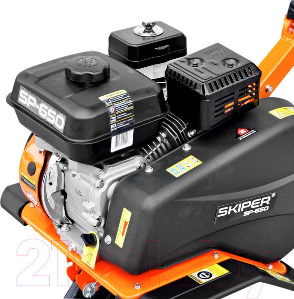 Изображение товара Мотоблок бензиновый Skiper SP-650 (8 л.с., без ВОМ, передач 1+1, поворотная ручка)