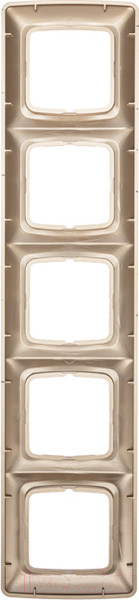 Изображение товара Рамка для выключателей и розеток Kranz KR-78-0319 (золотой металлик)