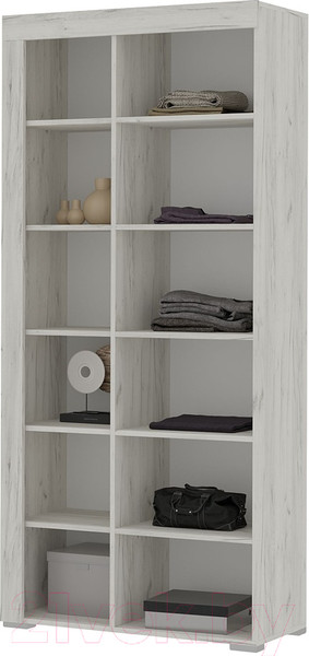 Изображение товара Шкаф Стендмебель Гранд ШК 4 (дуб крафт белый)