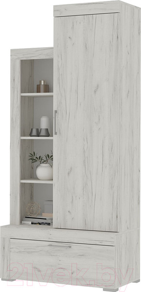 Изображение товара Шкаф Стендмебель Гранд ШК 5 (дуб крафт белый)
