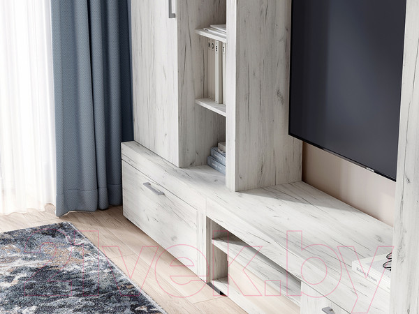 Изображение товара Шкаф Стендмебель Гранд ШК 5 (дуб крафт белый)