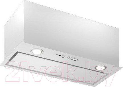 Изображение товара Вытяжка скрытая Elikor Cube 60П-650/235568 (белый/белый)