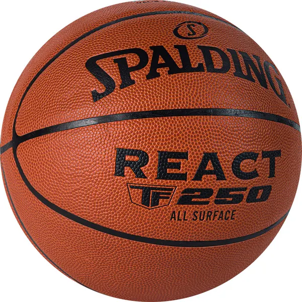 Изображение товара Баскетбольный мяч Spalding React FIBA TF-250 / 76-967Z (размер 7)