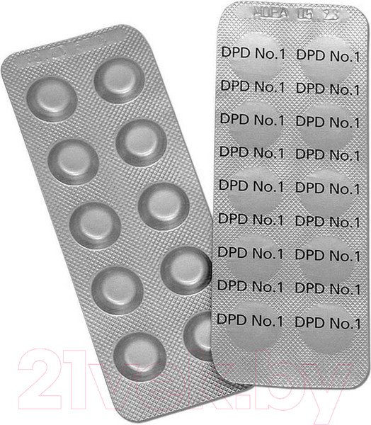 Изображение товара Таблетки для фотометра Chemoform DPD1