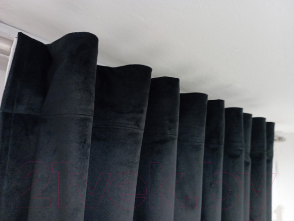 Изображение товара Штора Модный текстиль 112MTBARHAT40 (260x150, черный)