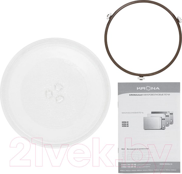 Изображение товара Микроволновая печь Krona Quantum 44 BL/IX / КА-00001594