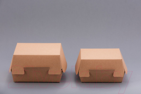 Изображение товара Набор коробок упаковочных для еды Paperko гам2 (50шт)