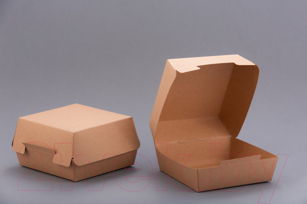 Изображение товара Набор коробок упаковочных для еды Paperko гам2 (50шт)