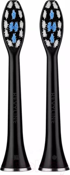 Изображение товара Набор насадок для зубной щетки Revyline RL 010 / 4662 (2шт, черный)