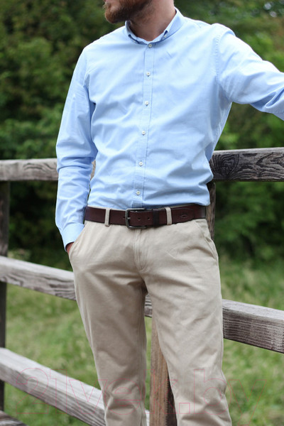 Изображение товара Ремень мужской Klondike 1896 Creek / KD1200-03-130 (темно-коричневый)