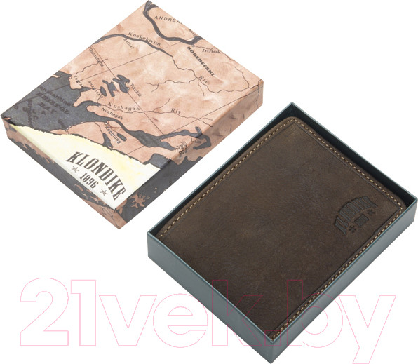 Изображение товара Портмоне Klondike 1896 Billy / KD1003-03 (темно-коричневый)