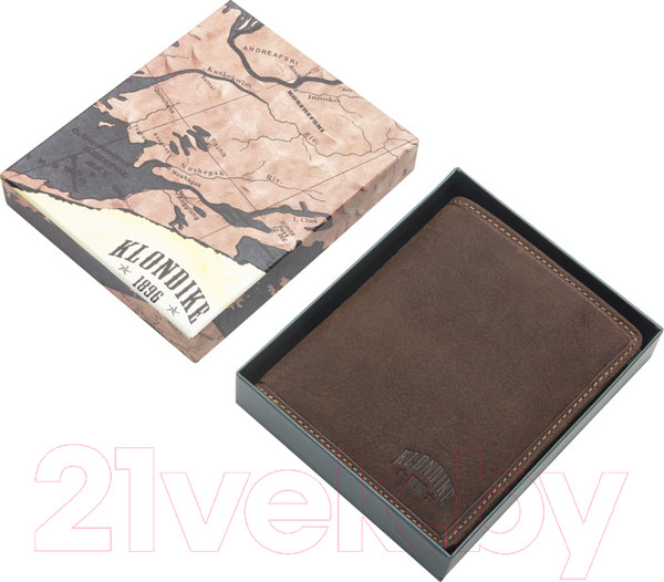 Изображение товара Портмоне Klondike 1896 Eric / KD1010-03 (темно-коричневый)