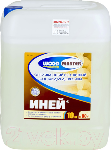 Изображение товара Отбеливатель для древесины WoodMaster Иней (10кг)