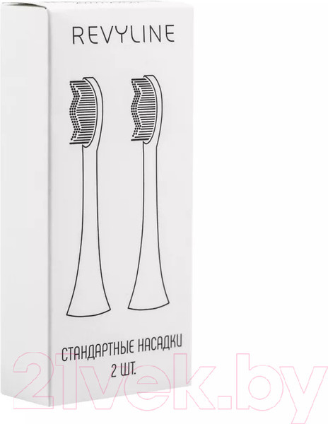 Изображение товара Набор насадок для зубной щетки Revyline RL 015 / 5976 (2шт, черный)