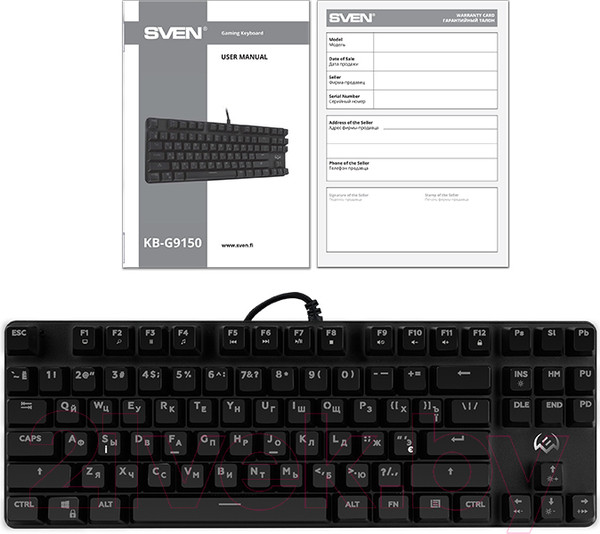 Изображение товара Клавиатура Sven KB-G9150