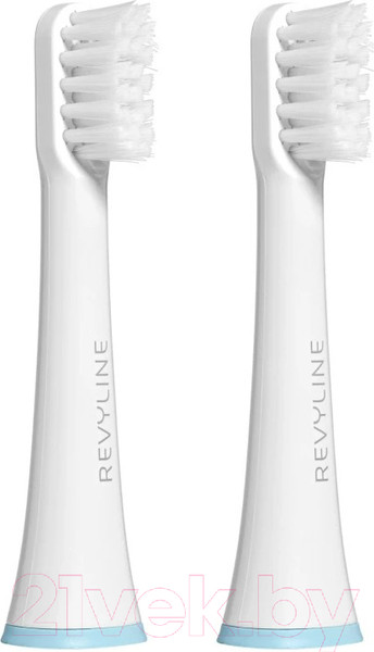 Изображение товара Набор насадок для зубной щетки Revyline RL 050 / 6592 (2шт, голубой)