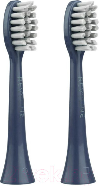Изображение товара Набор насадок для зубной щетки Revyline RL 060 / 7251 (2шт, голубой)