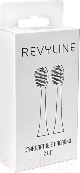 Изображение товара Набор насадок для зубной щетки Revyline RL 060 / 7253 (2шт, розовый)