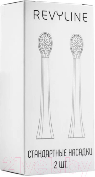 Изображение товара Набор насадок для зубной щетки Revyline RL 025 / 6169 (2шт, голубой)